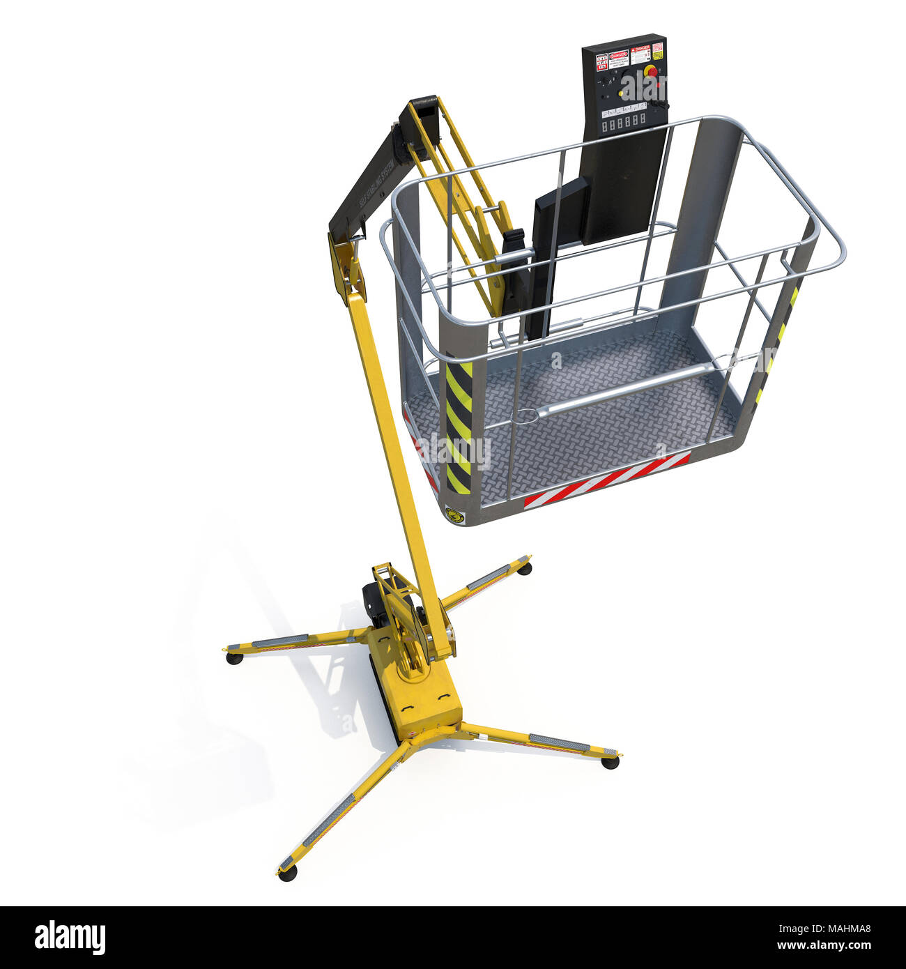 Extended scissor lift hi-res stock photography and images - Alamy