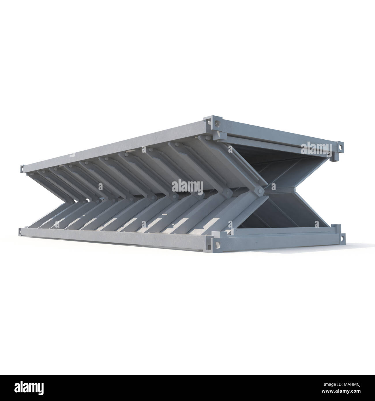 Collapsible shipping crate Cut Out Stock Images & Pictures - Alamy