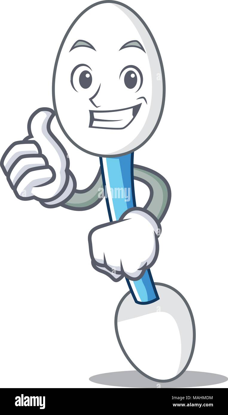 thumbs up cotton swab character cartoon Stock Vector Image & Art Alamy