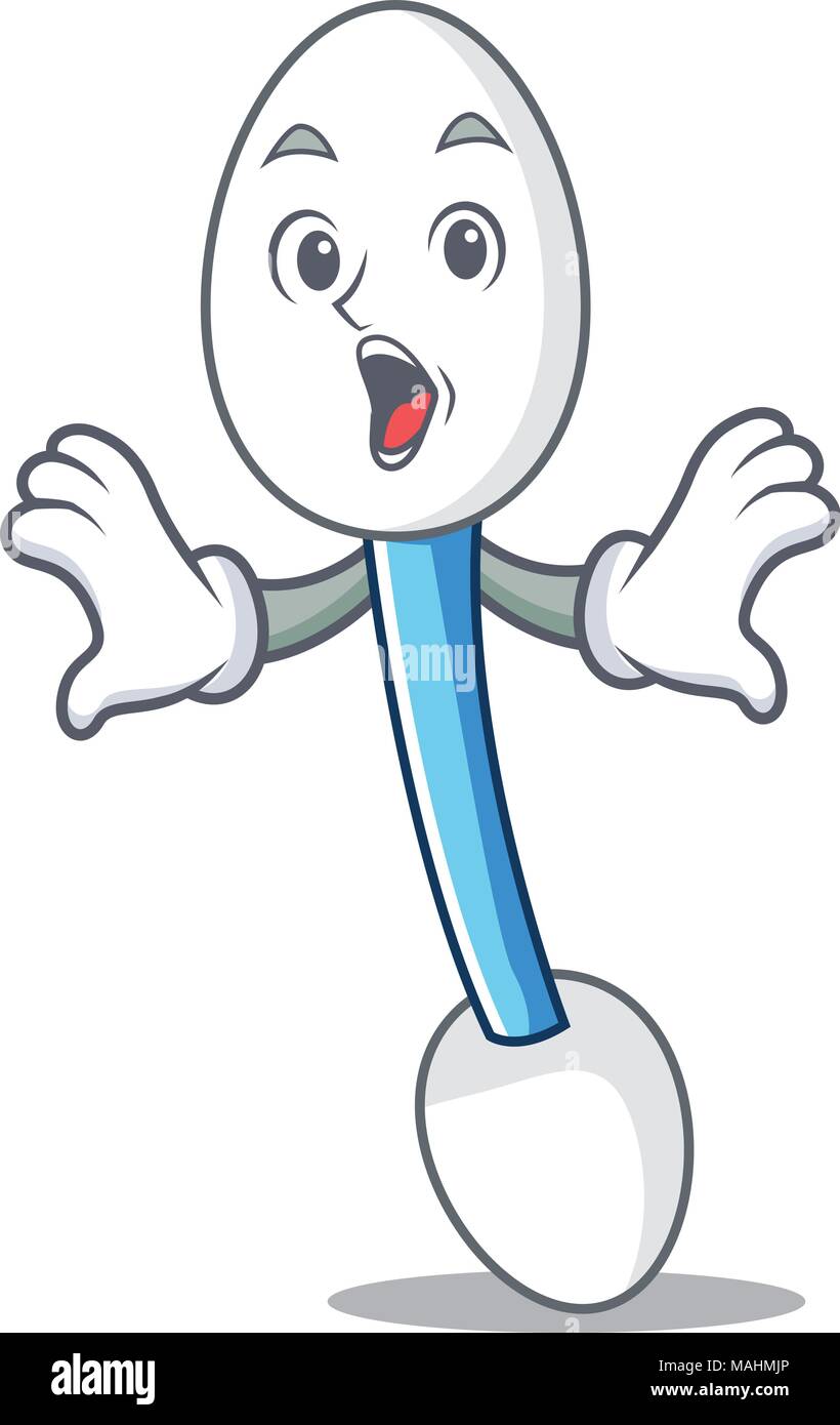 Surprised cotton swab mascot cartoon Stock Vector Image & Art Alamy