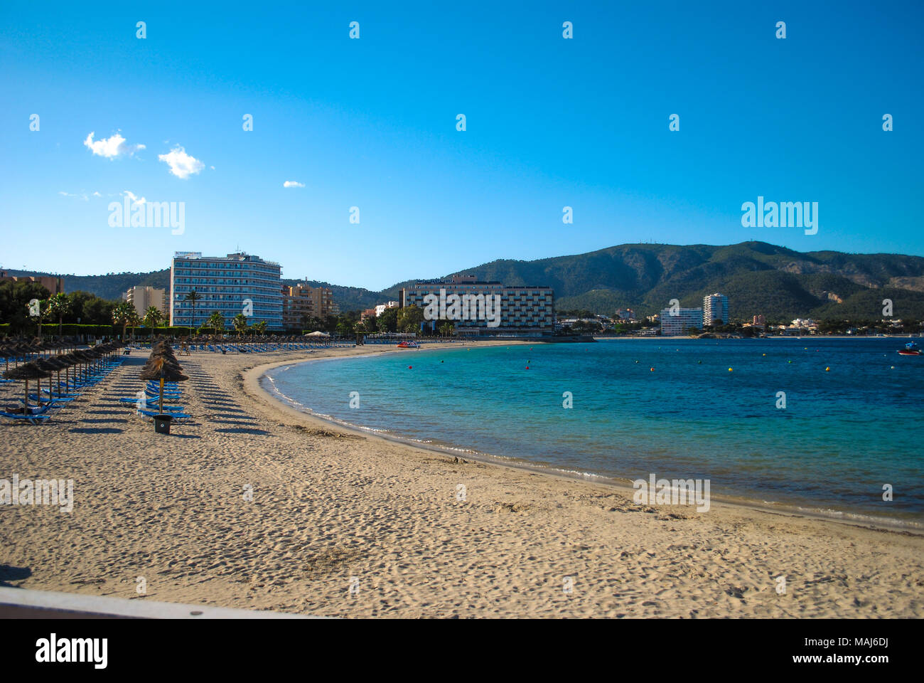 Magaluf Beach Beach Magaluf In High Resolution Stock Photography and ...