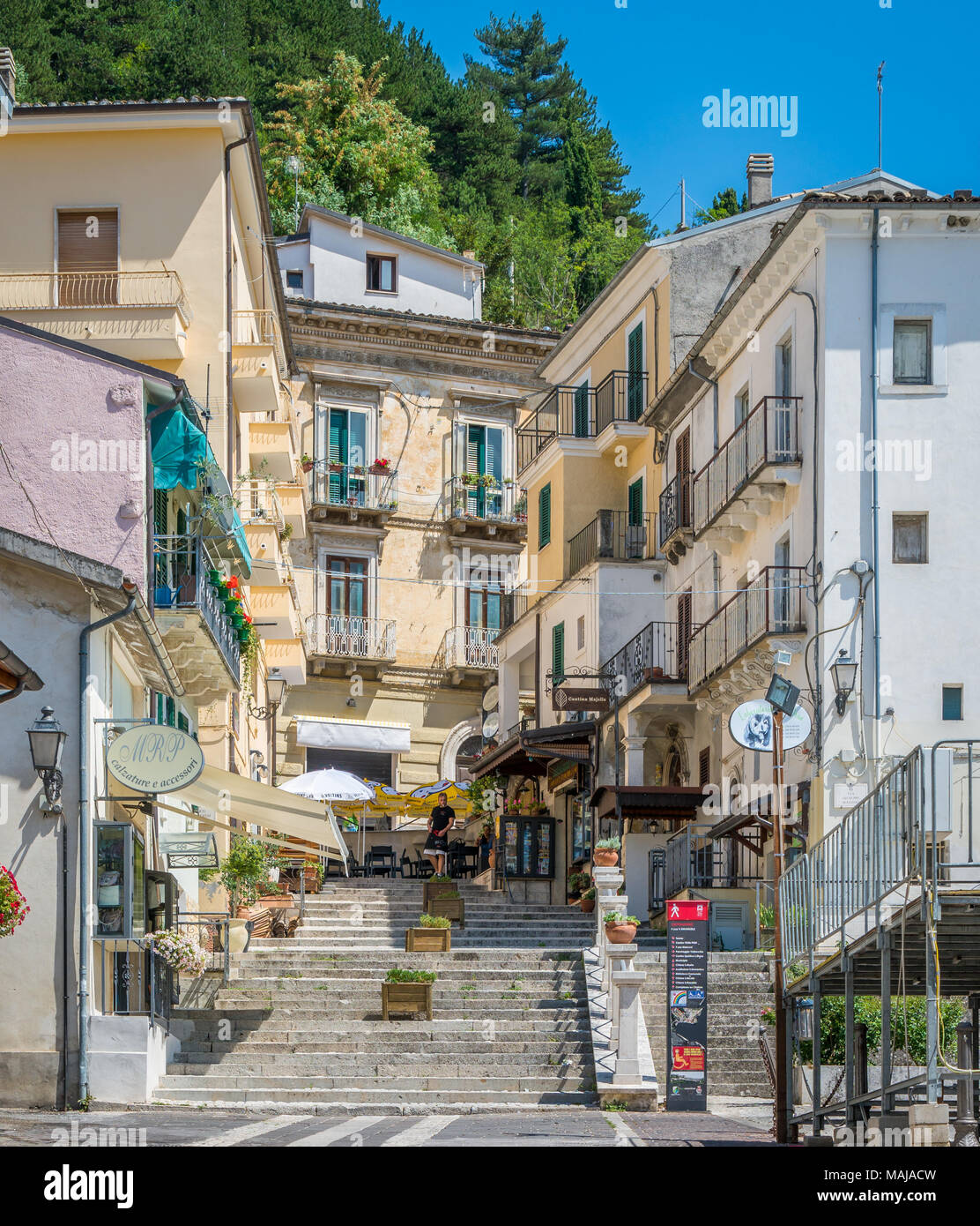 Scenic sight in Caramanico Terme, comune in the province of Pescara in the  Abruzzo region of Italy Stock Photo - Alamy