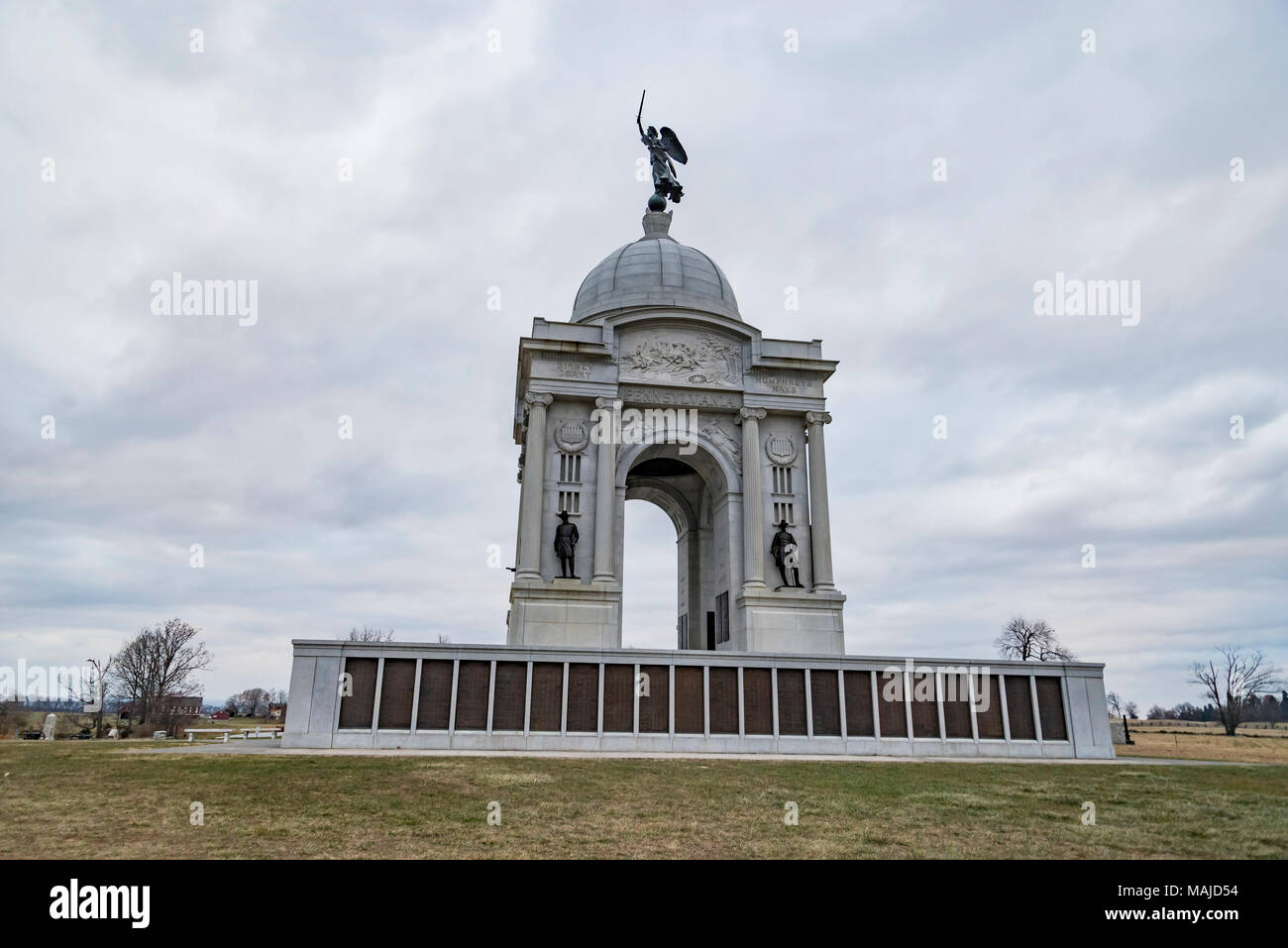 Gettysburg National Military Park Stock Photo