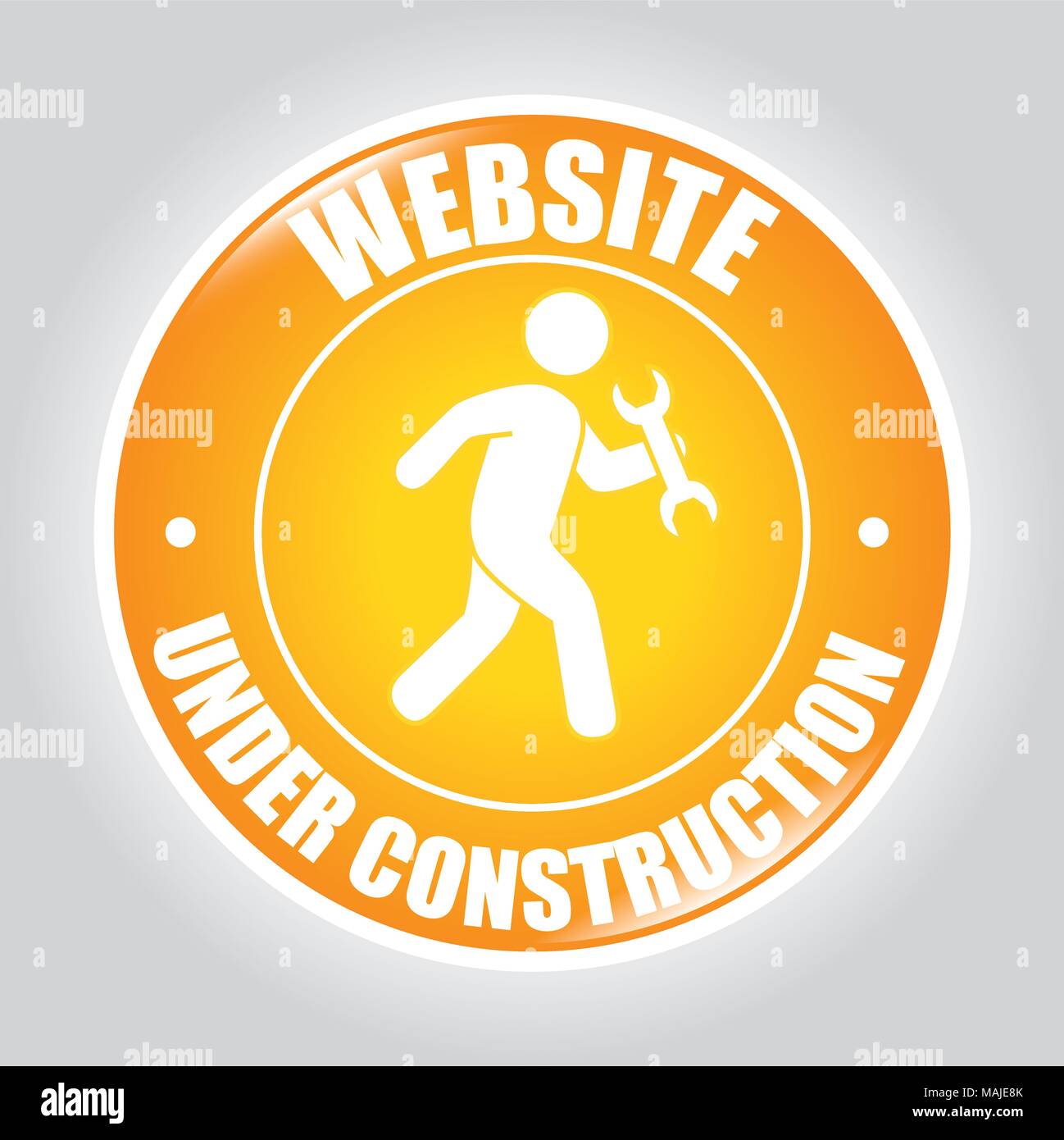 Under construction machinery and equipment design, vector illustration ...