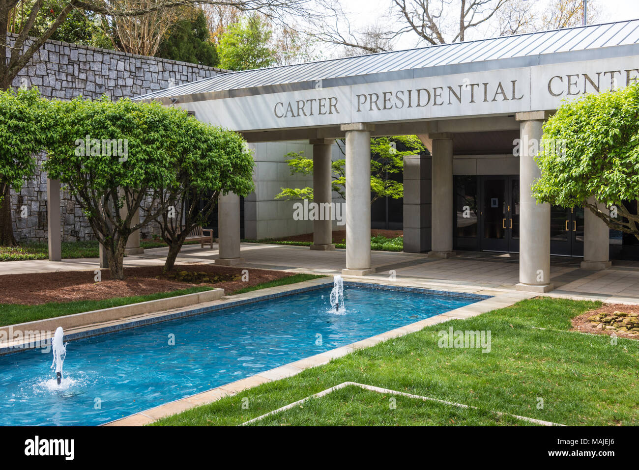 atlanta carter presidential center hires stock photography and