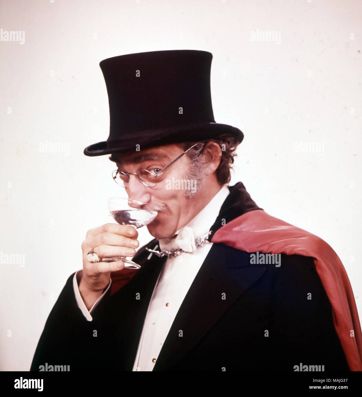 MARTY FELDMAN (1934-1982) English, comedian and comedy writer about 1969 Stock Photo