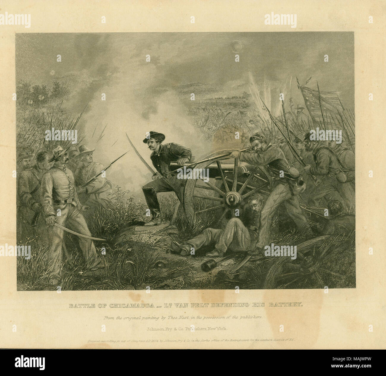 Battle of chickamauga hi-res stock photography and images - Alamy