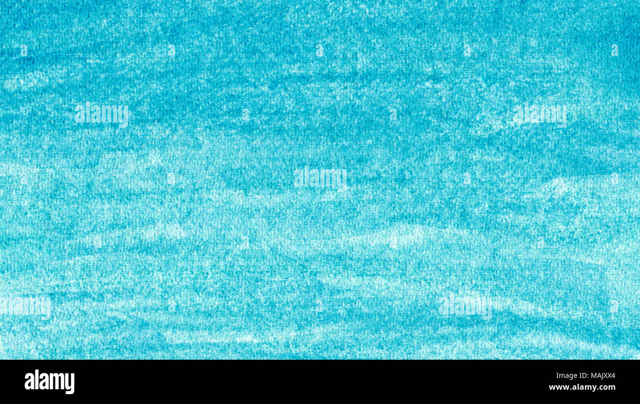 Blue watercolor scanned background Stock Photo - Alamy