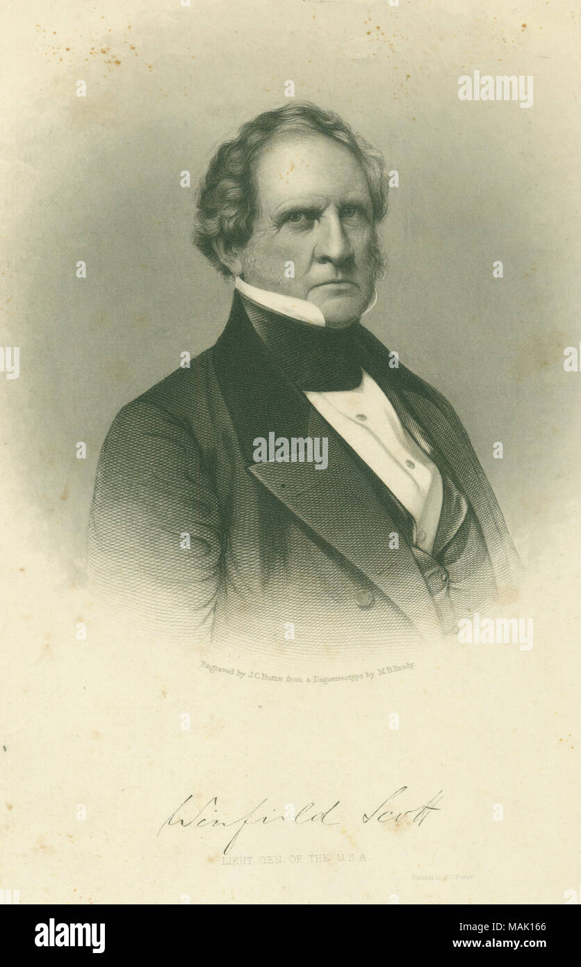 Winfield Scott 1852