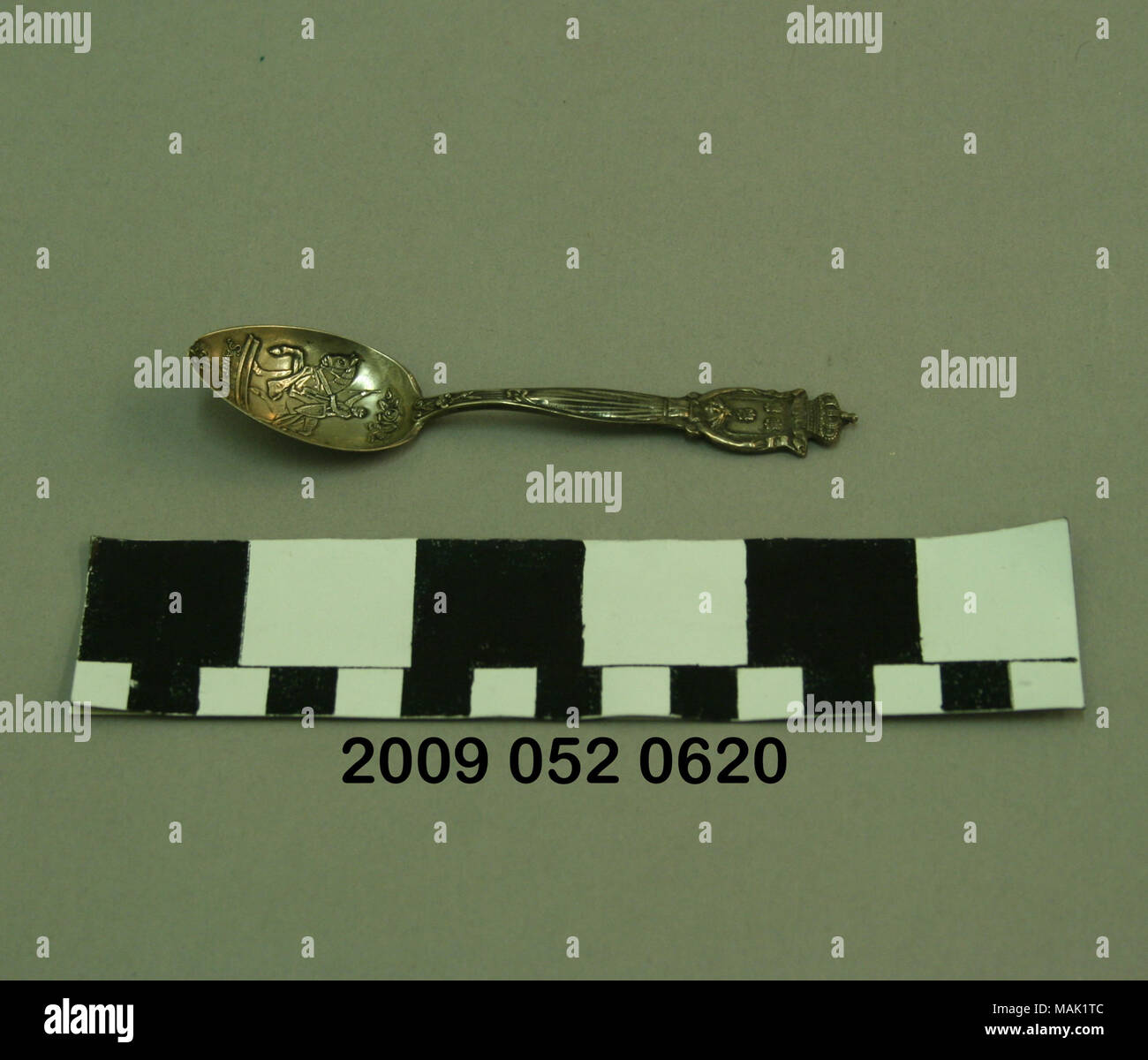 Silver Souvenir Spoons Norway and Statue of Liberty