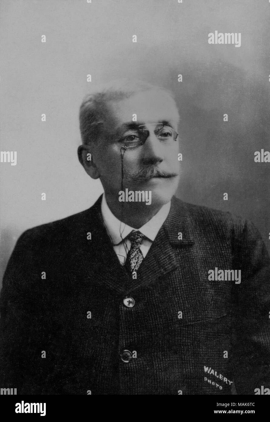 Portrait of the French composer Alphonse Duvernoy ( 1842 1907