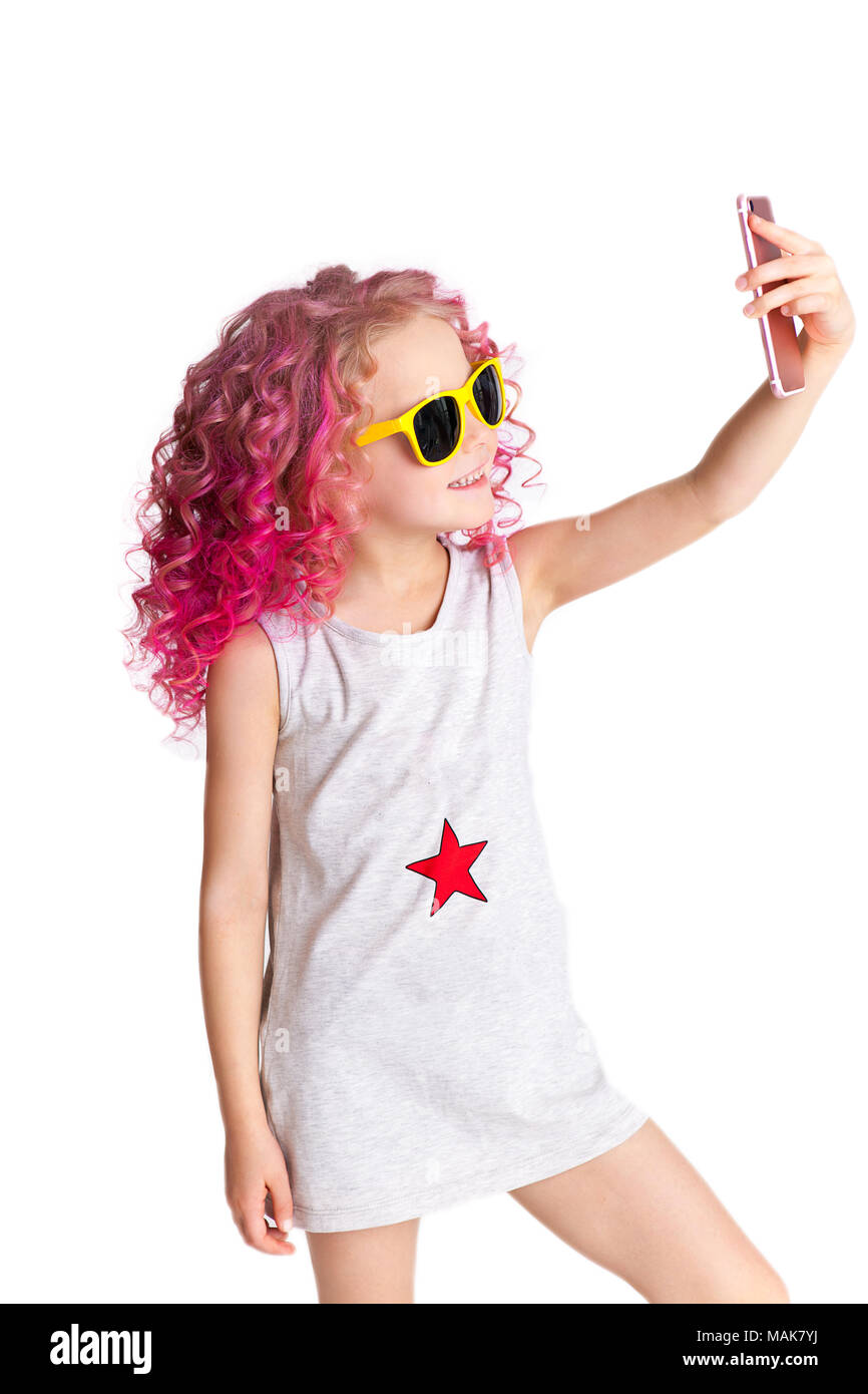 Cute Stylish Baby Girl Sunglasses Cut Out Stock Images Pictures