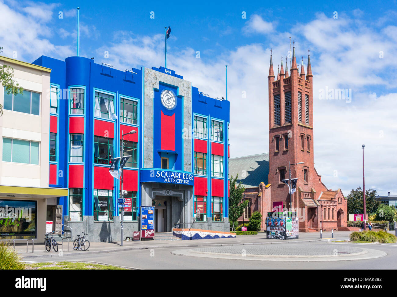 new zealand palmerston north new zealand Square edge creative centre arts centre palmerston north city centre new zealand north island Stock Photo