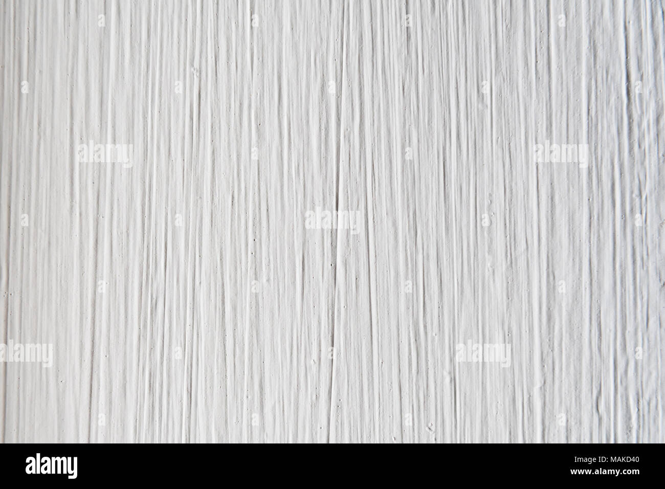 White wall texture background with vertical line. Rough concrete wall white background with abstract concept. Stock Photo