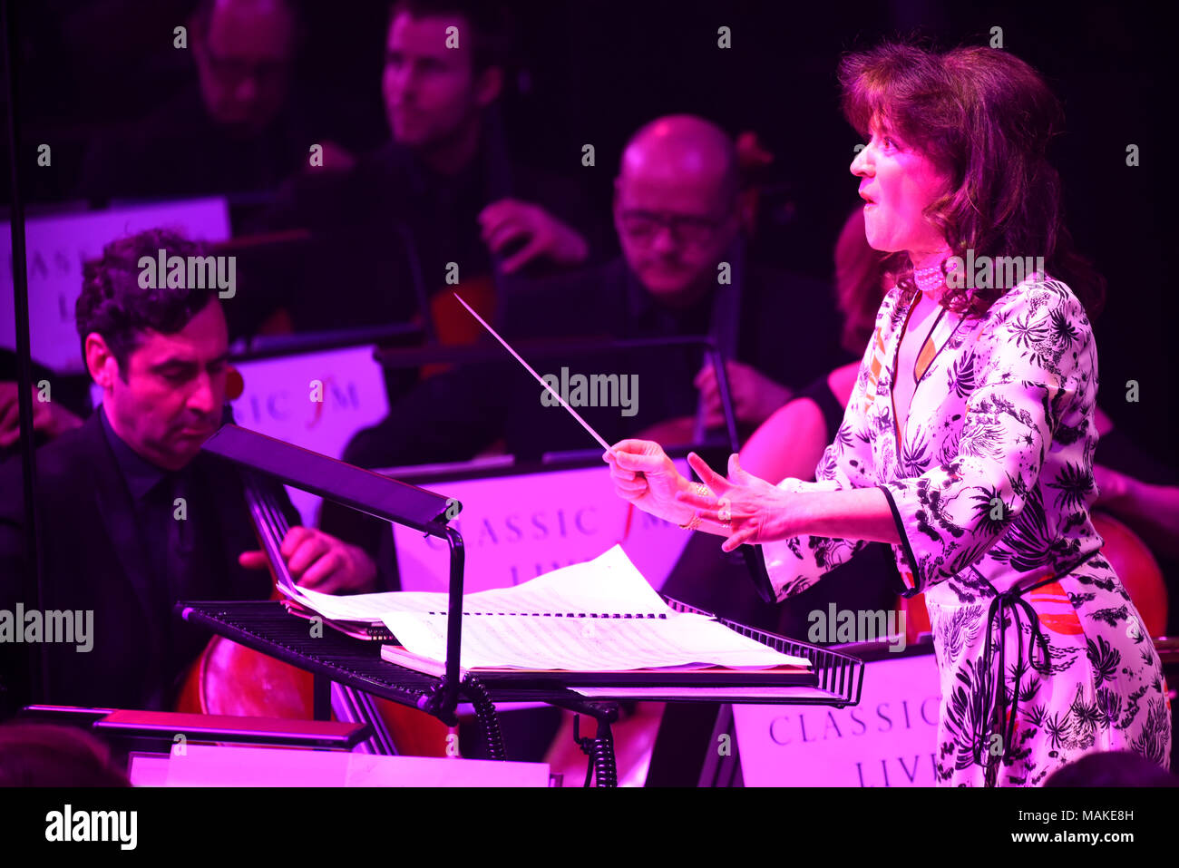 Debbie wiseman performing classic fm live londons royal albert hall hi