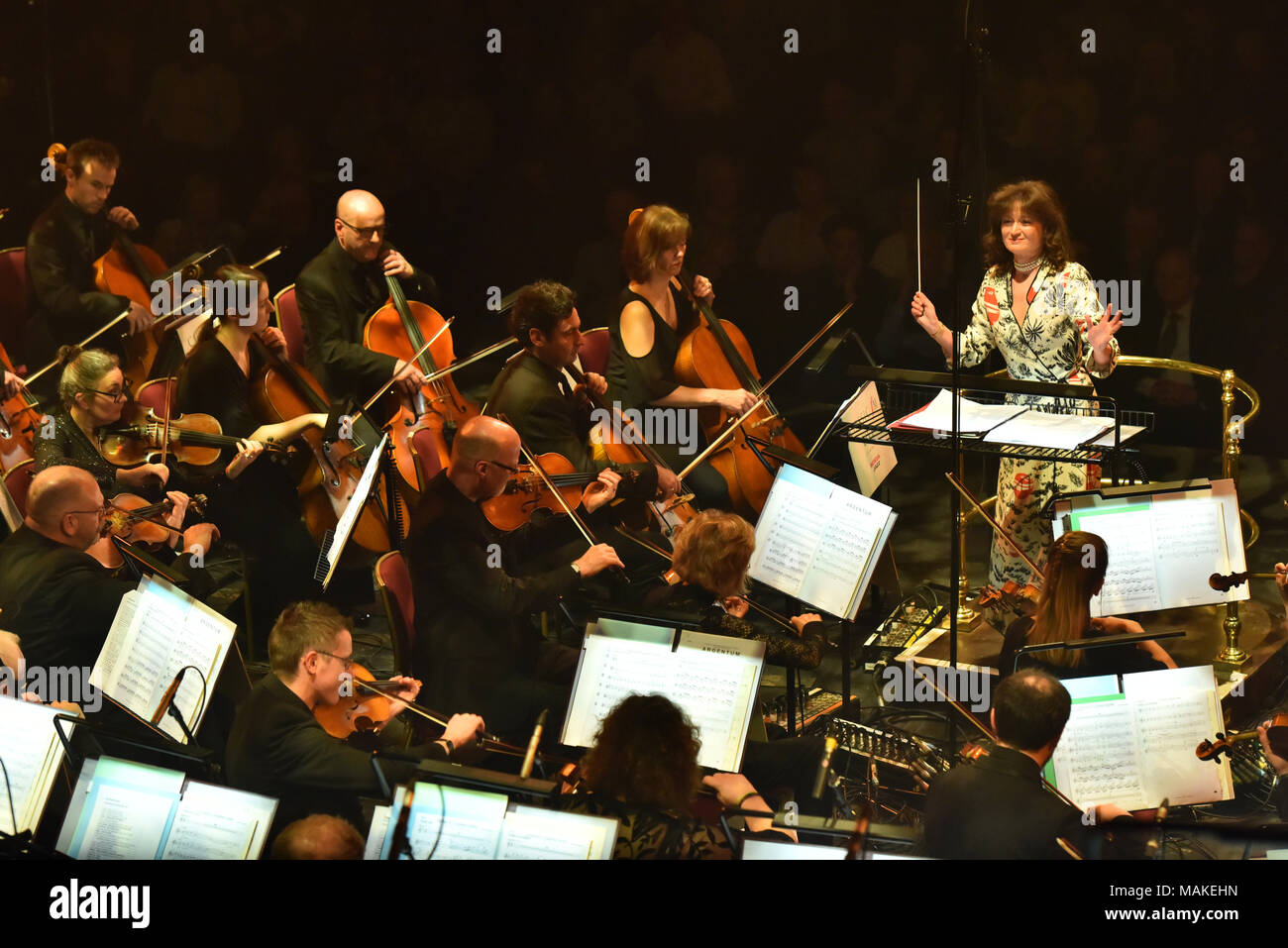 Debbie wiseman performing classic fm live londons royal albert hall hi