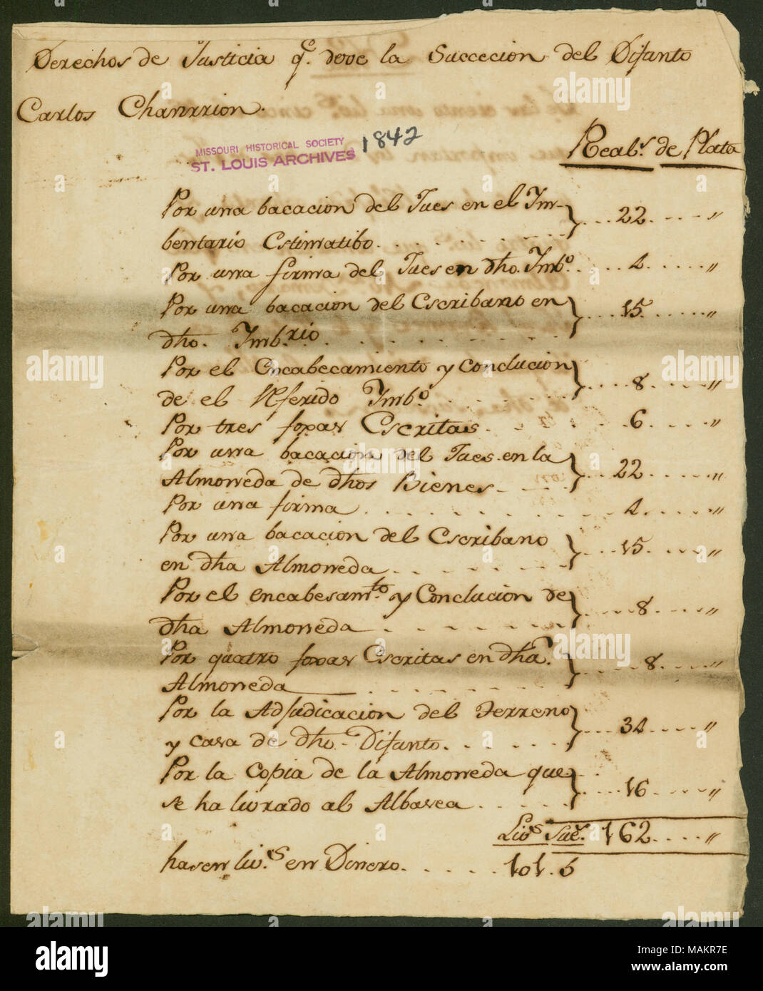 February 18, 1786, Nicolas Beaugenou, testamentary executor of Heurion succession was ordered to