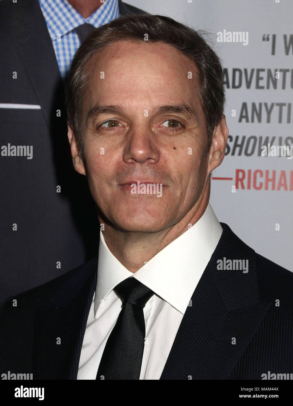 New York City, New York, USA. 2nd Apr, 2018. News personality BILL HEMMER attends the book party