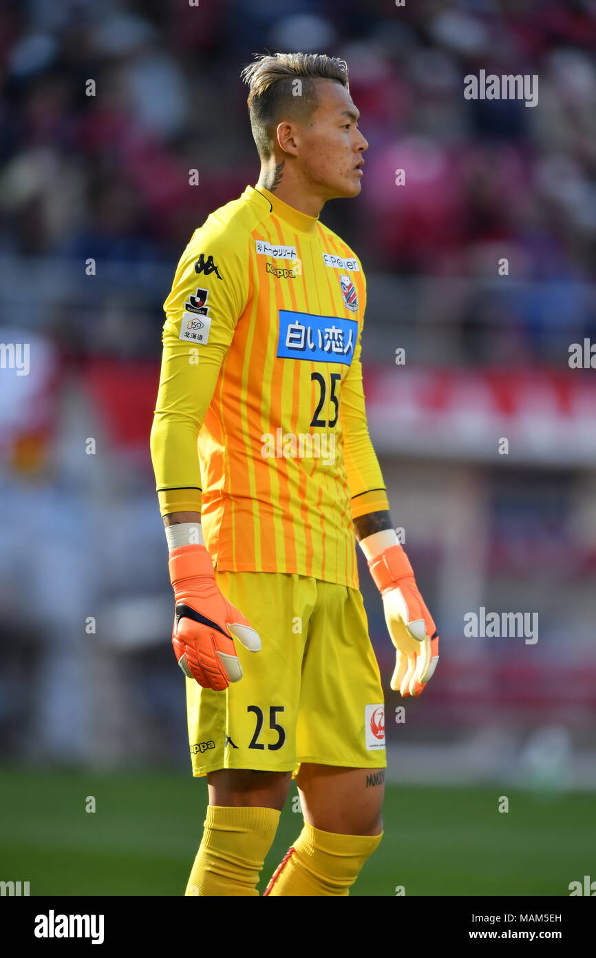 Ibaraki Japan 31st Mar 18 Gu Sung Yun Consadole Football Soccer 18 J1 League Match Between