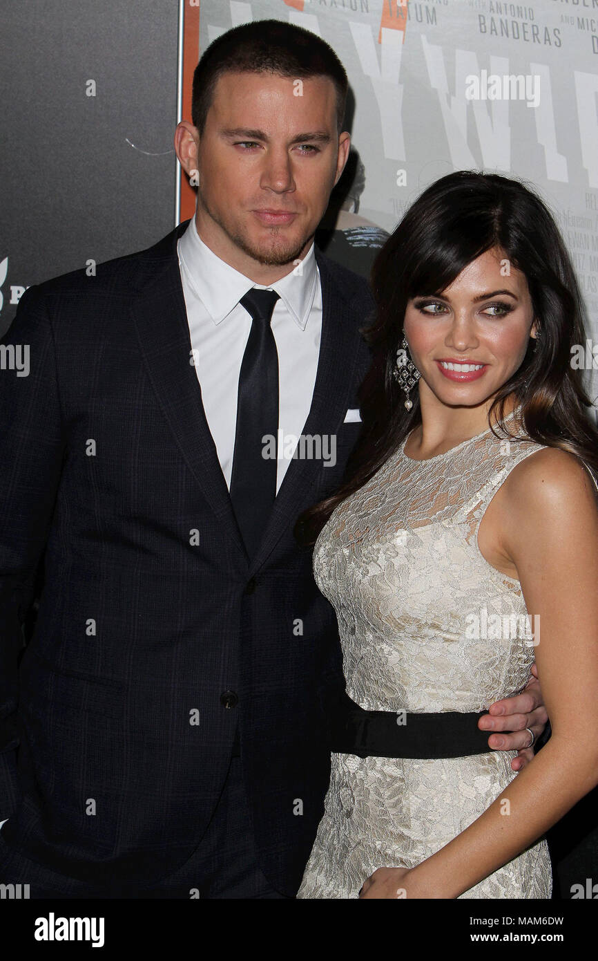 Hollywood, CA, USA. 4th Jan, 2012. 05 January 2012 - Hollywood, California - Channing Tatum and Jenna Dewan. 'Haywire'' Los Angeles Premiere held at the DGA Theater. Photo Credit: Charles HarrisAdMedia Credit: AdMedia/ZUMA Wire/Alamy Live News Stock Photo