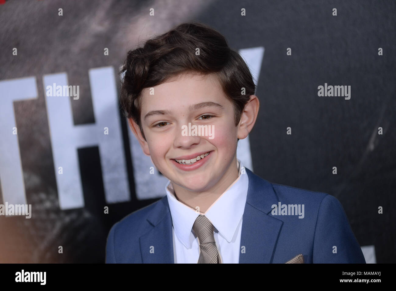 Noah jupe a quiet place hi-res stock photography and images - Alamy