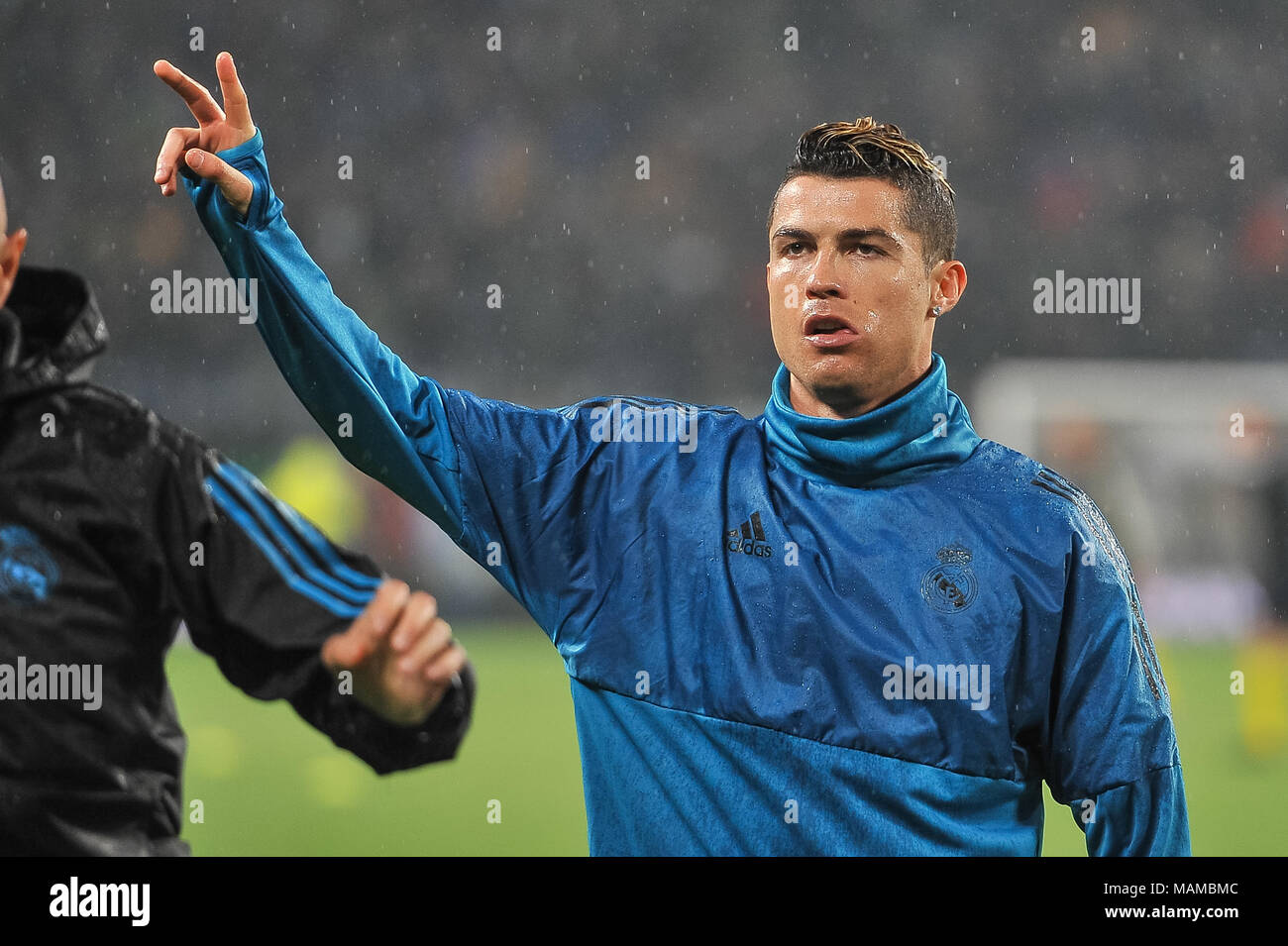 Cristiano ronaldo juventus april 2018 hi-res stock photography and ...