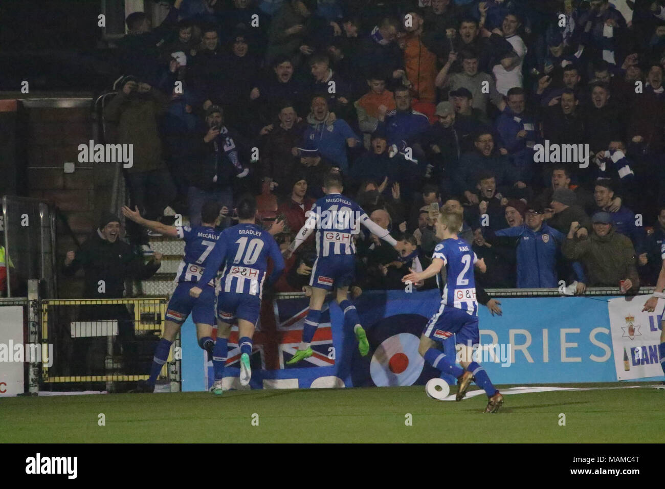 Seaview Belfast Northern Ireland Uk 03 April 2018 Danske Bank