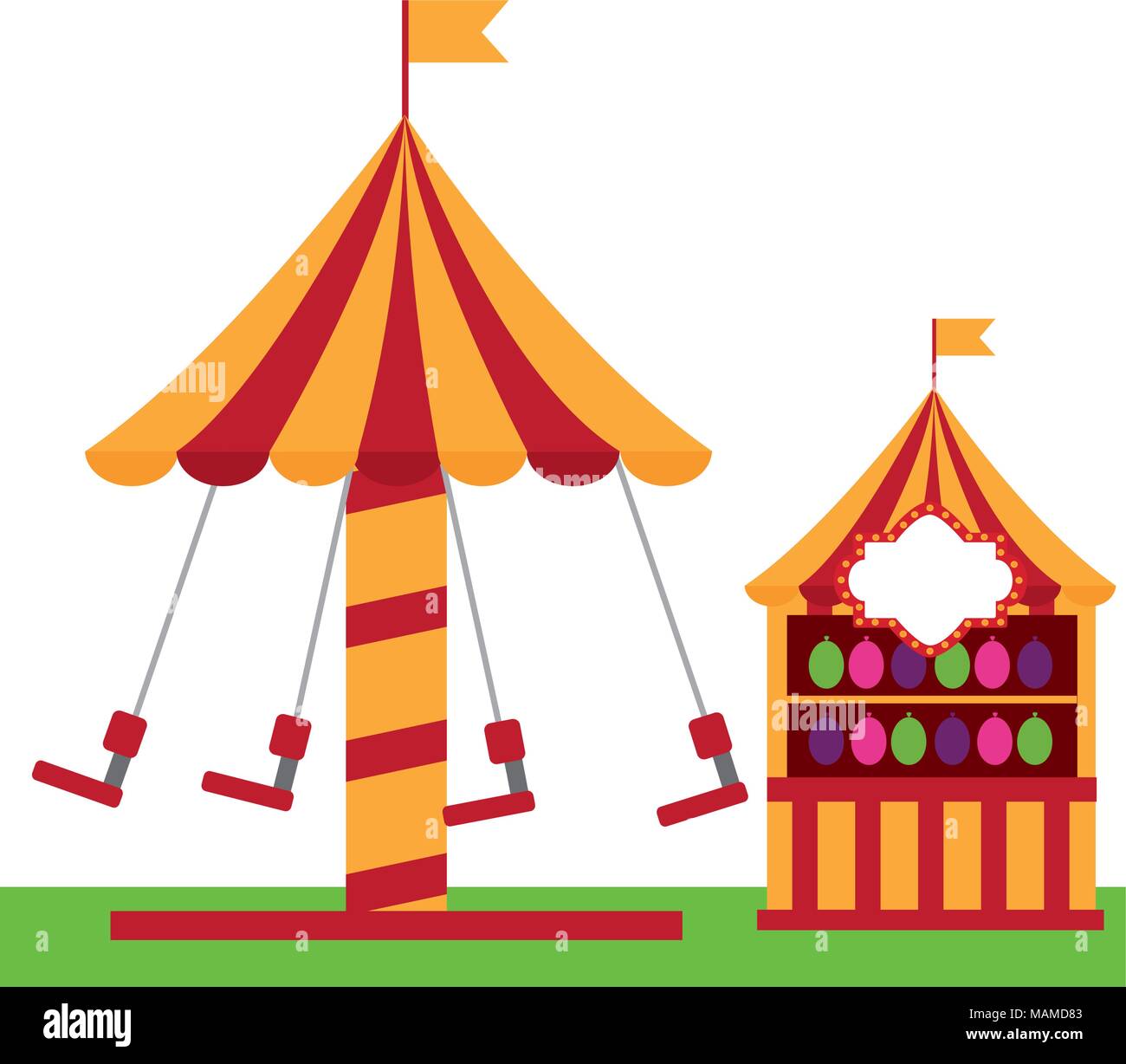 Target roundabout Stock Vector Images - Alamy