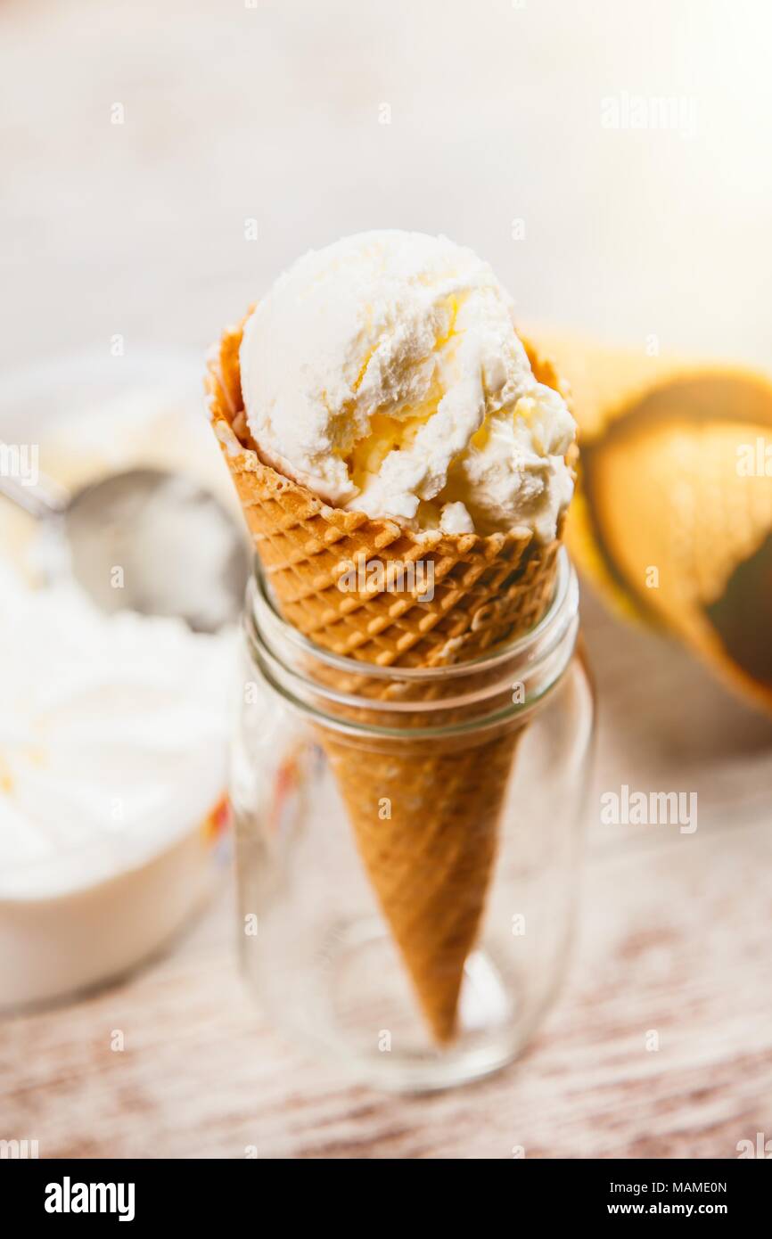 Ice cream cone Stock Photo - Alamy