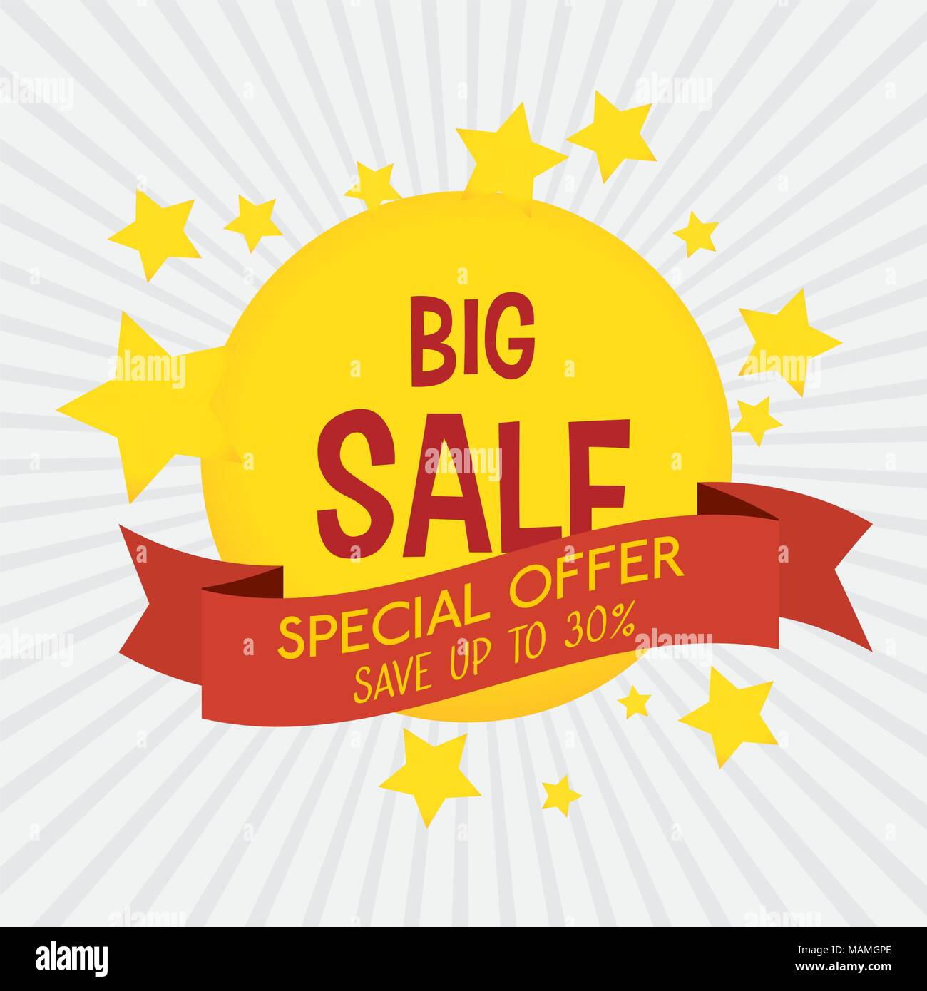Shopping special offers Stock Vector