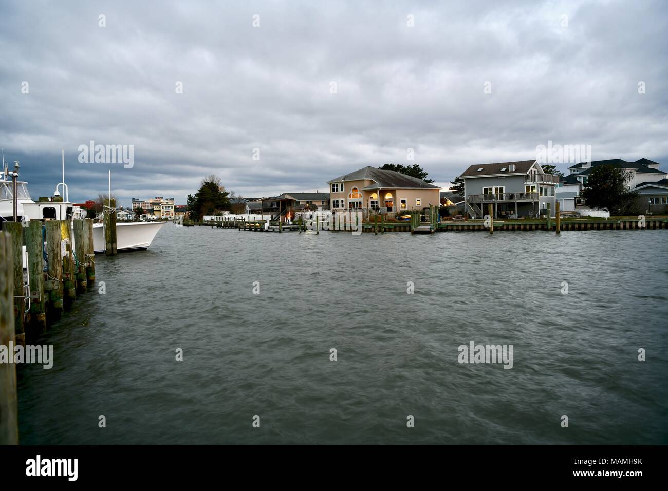 Assawoman bay sunset hires stock photography and images Alamy