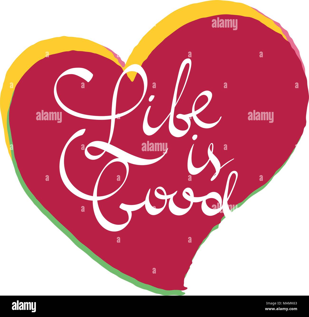 Hand drawn motivation quote. Creative vector typography concept for