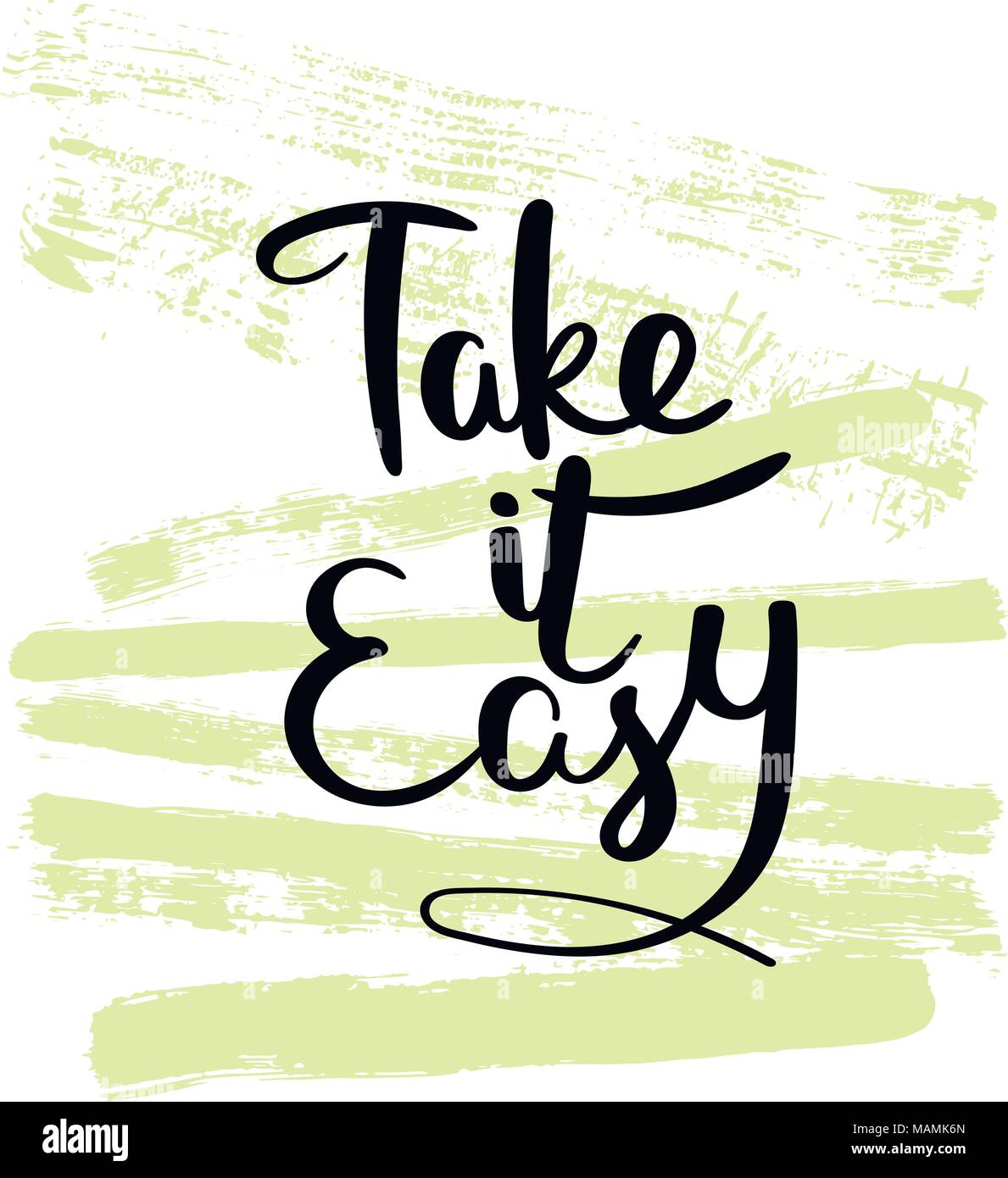 Hand drawn motivation quote. Creative vector typography concept for