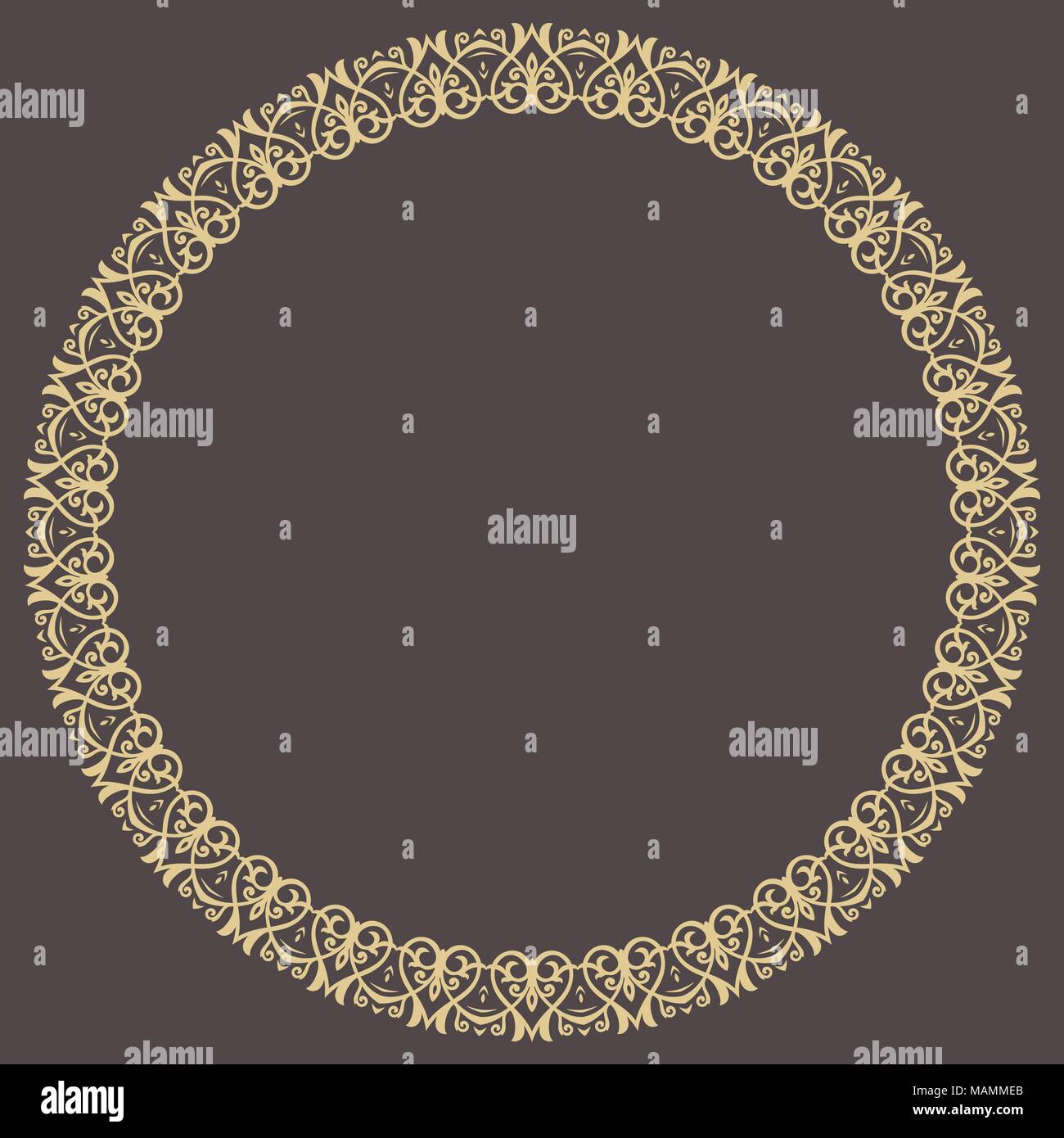 Elegant Vector Ornament in Classic Style Stock Vector Image & Art - Alamy