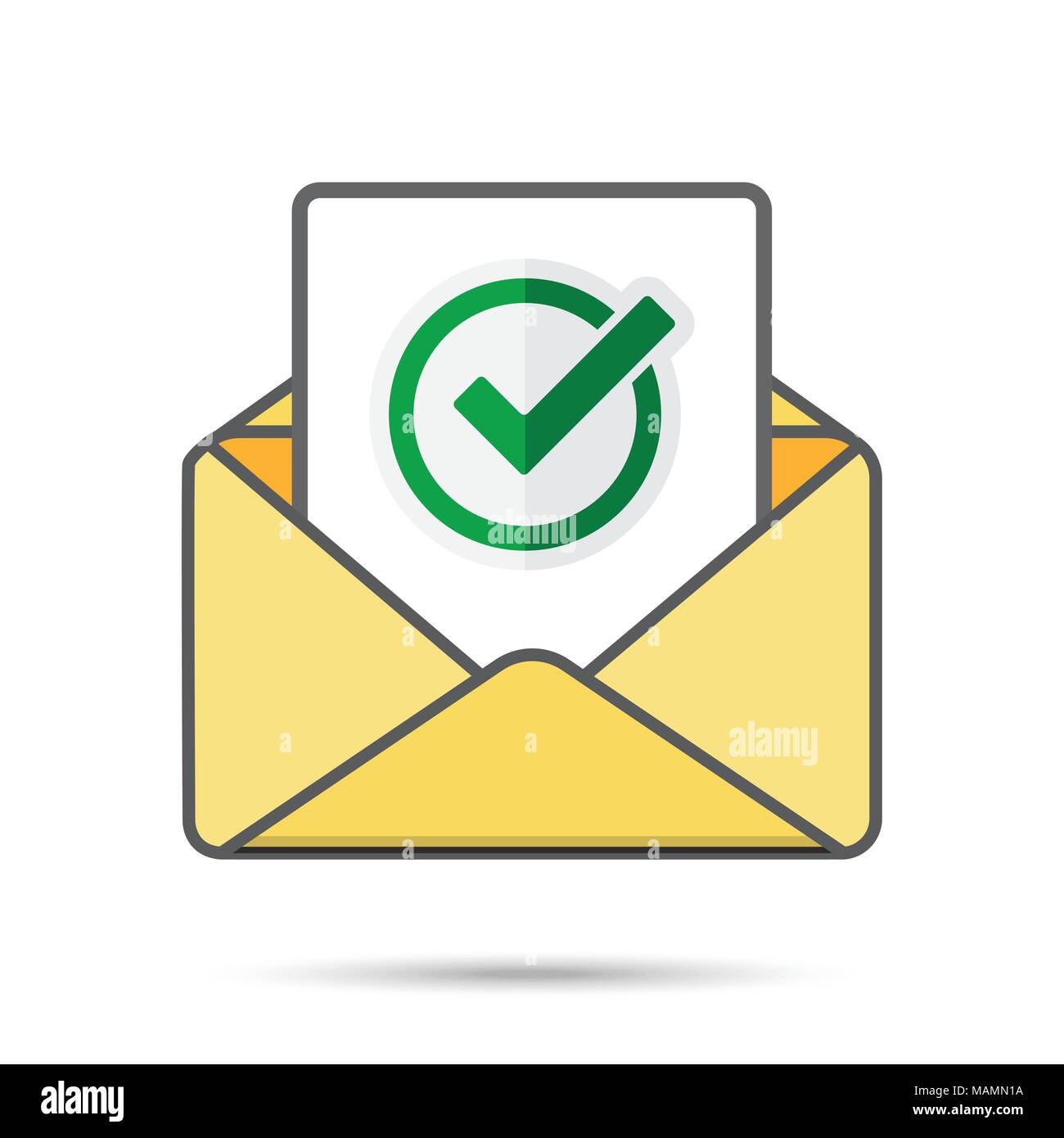 Email, Open Mail, New Email Icon Stock Illustration - Illustration of  communication, sign: 158557376