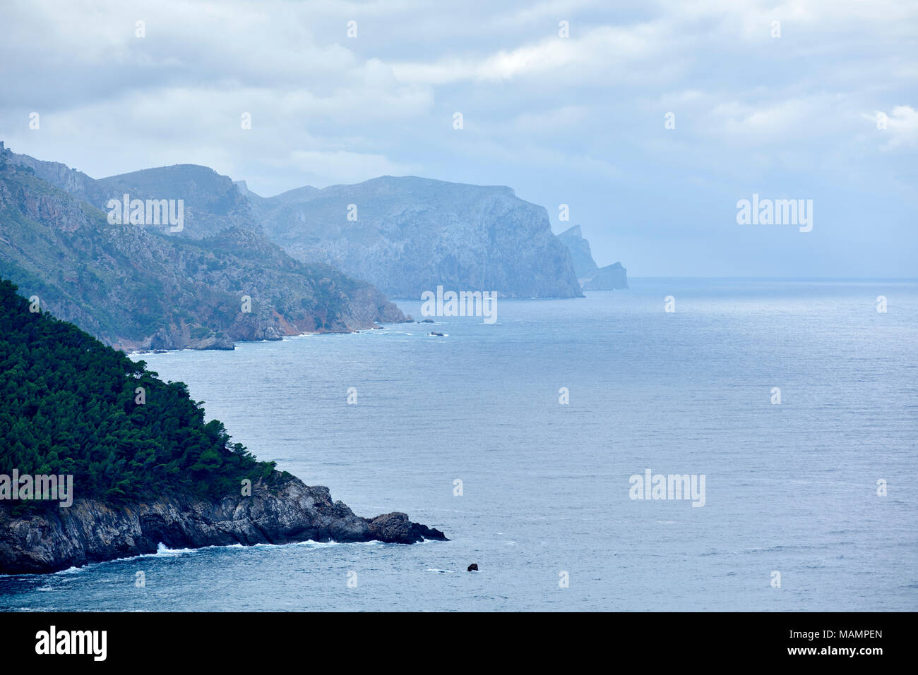 Küste auf Mallorca Stock Photo