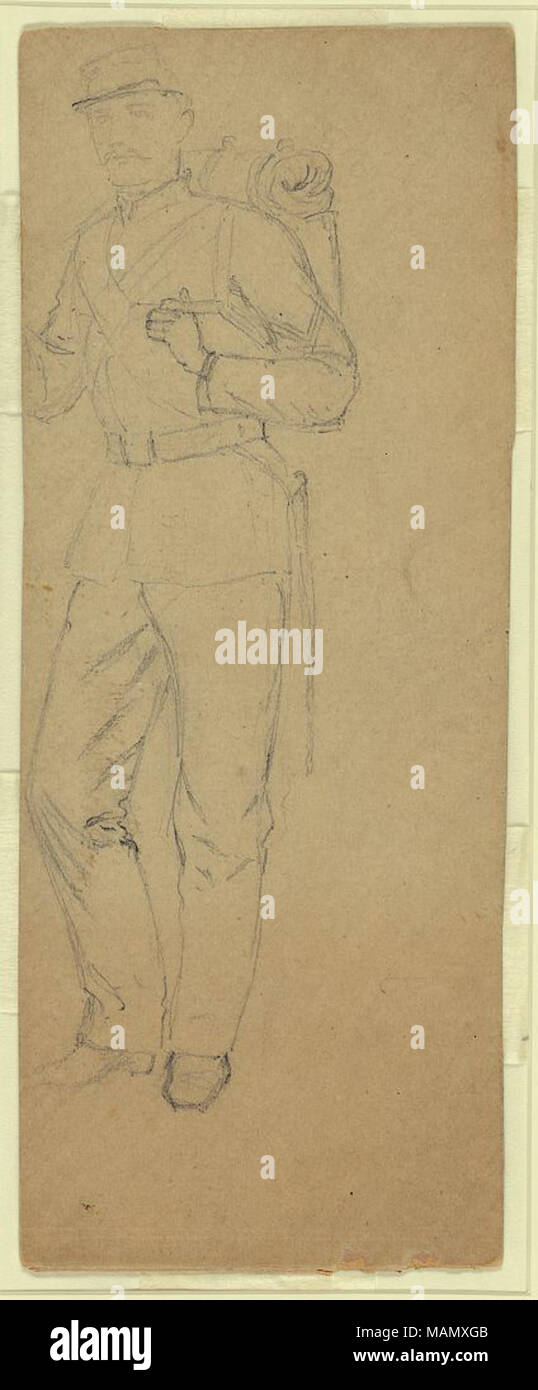 Drawing On Tan Paper