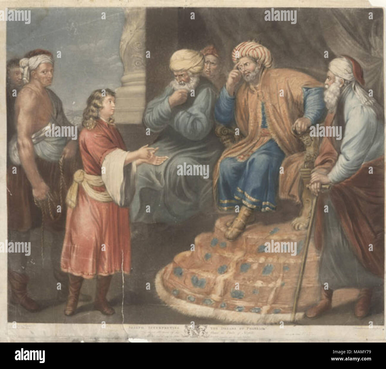 Joseph interpreting dreams hi res stock photography and images alamy