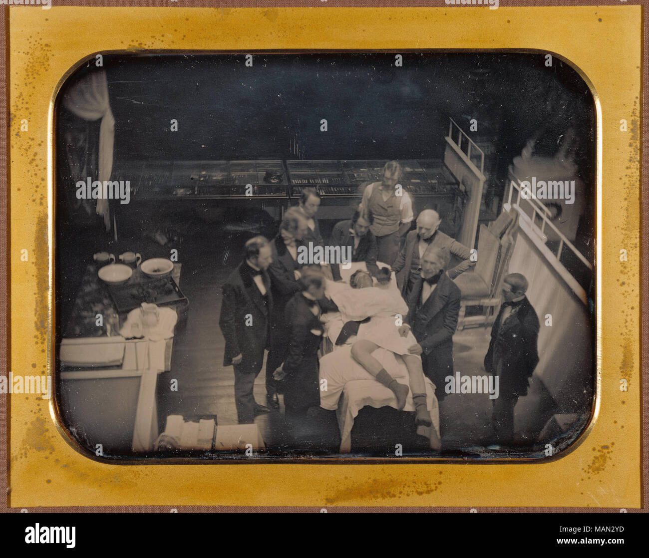 . Use of Ether for Anesthesia. late spring 1847 Stock Photo Alamy