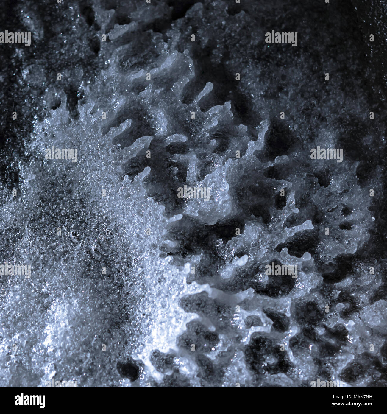 Vintage science research image concept. Baking soda, vinegar chemical