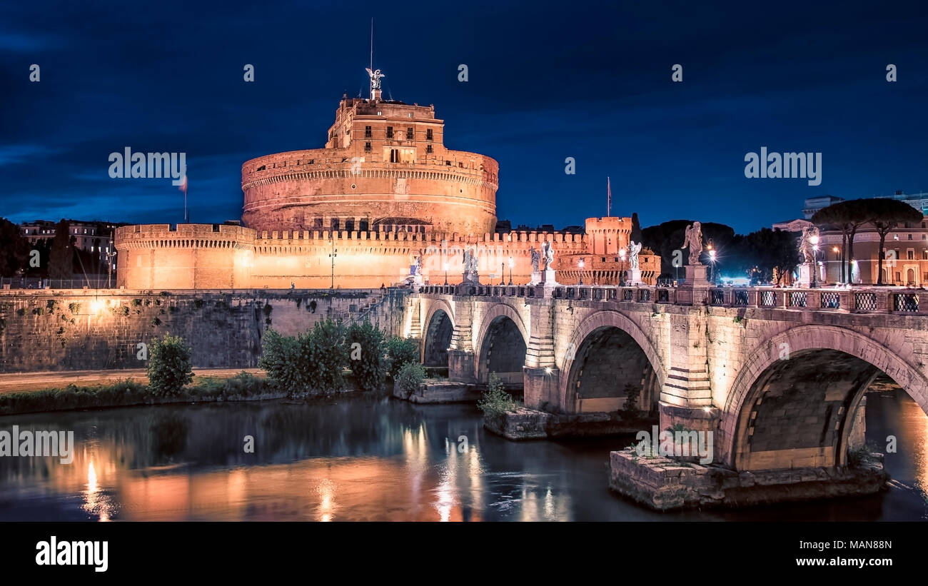 Castel sant angelo view hi-res stock photography and images - Alamy