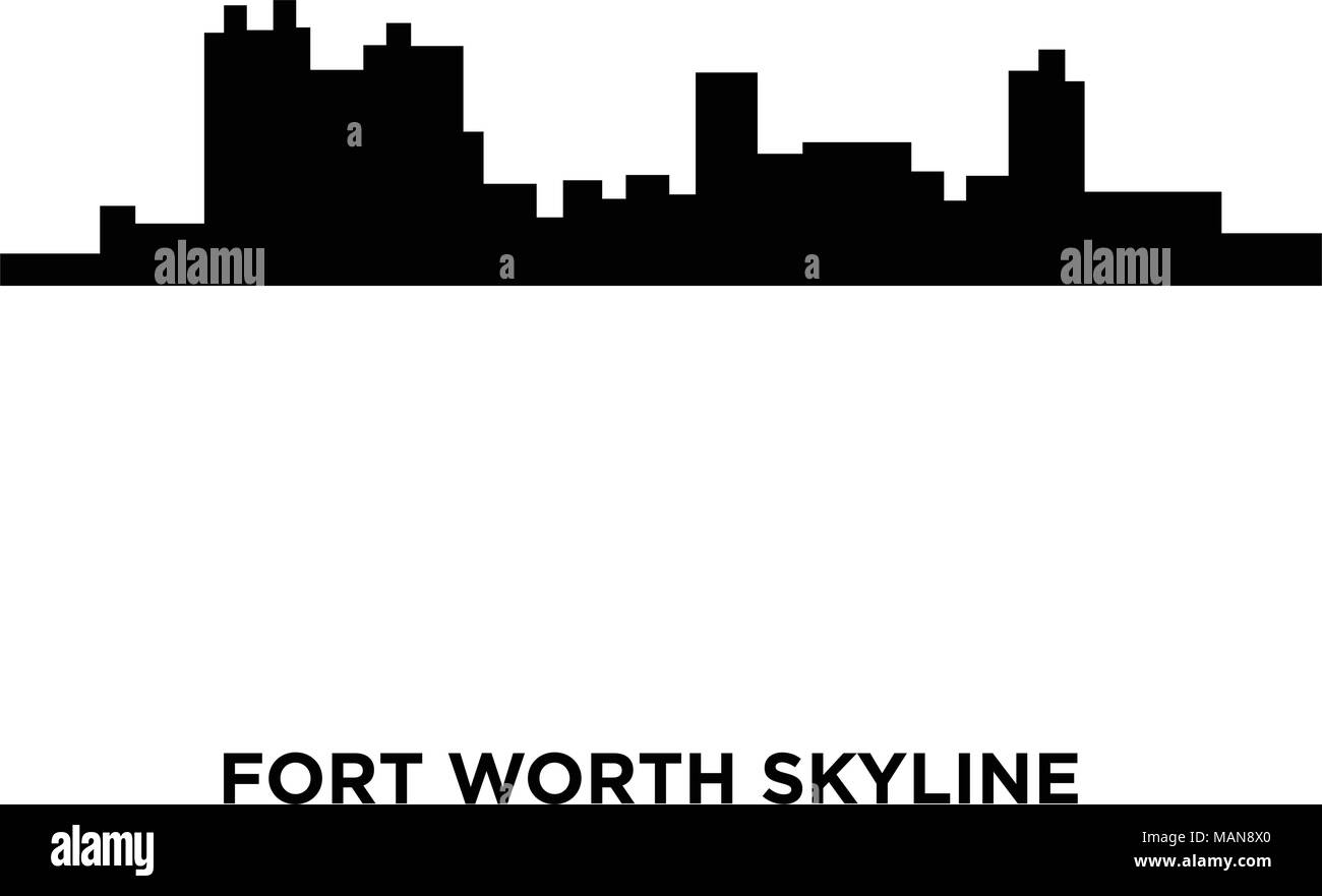 Fort worth texas skyline Black and White Stock Photos & Images - Alamy