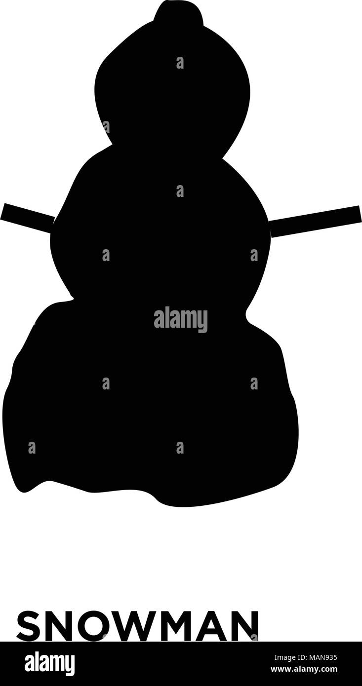 snowman silhouette images on white background vector illustration stock vector image art alamy https www alamy com snowman silhouette images on white background vector illustration image178718377 html