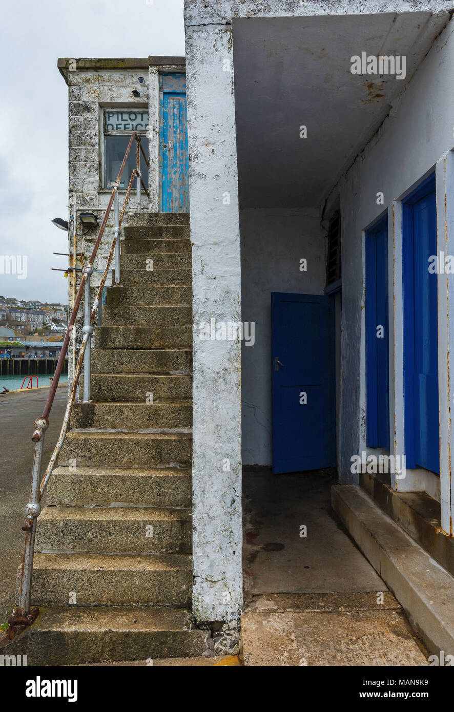 the port authority or harbour master offices on the fishing harbour at