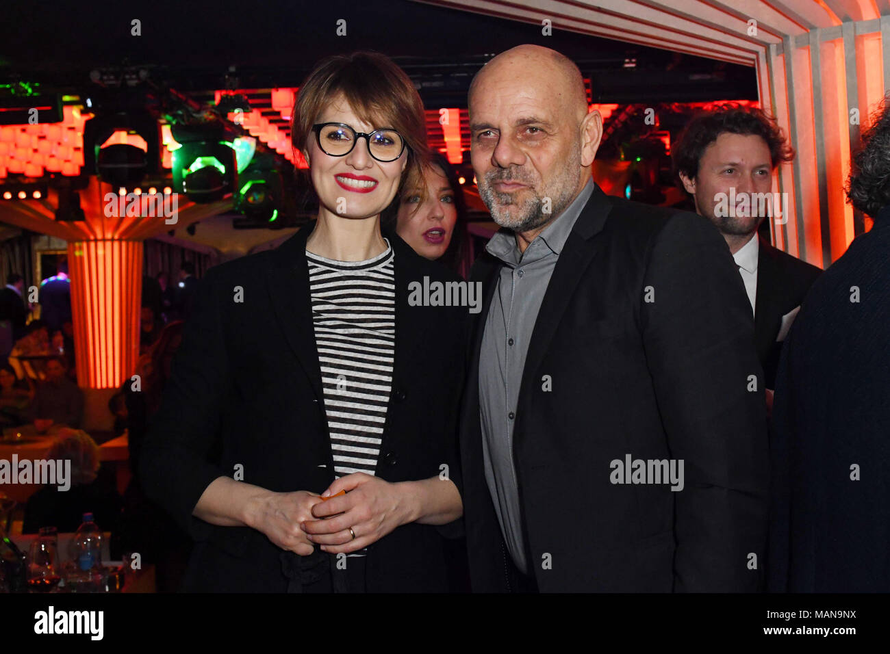 Paola cortellesi and riccardo milani hi-res stock photography and images -  Alamy