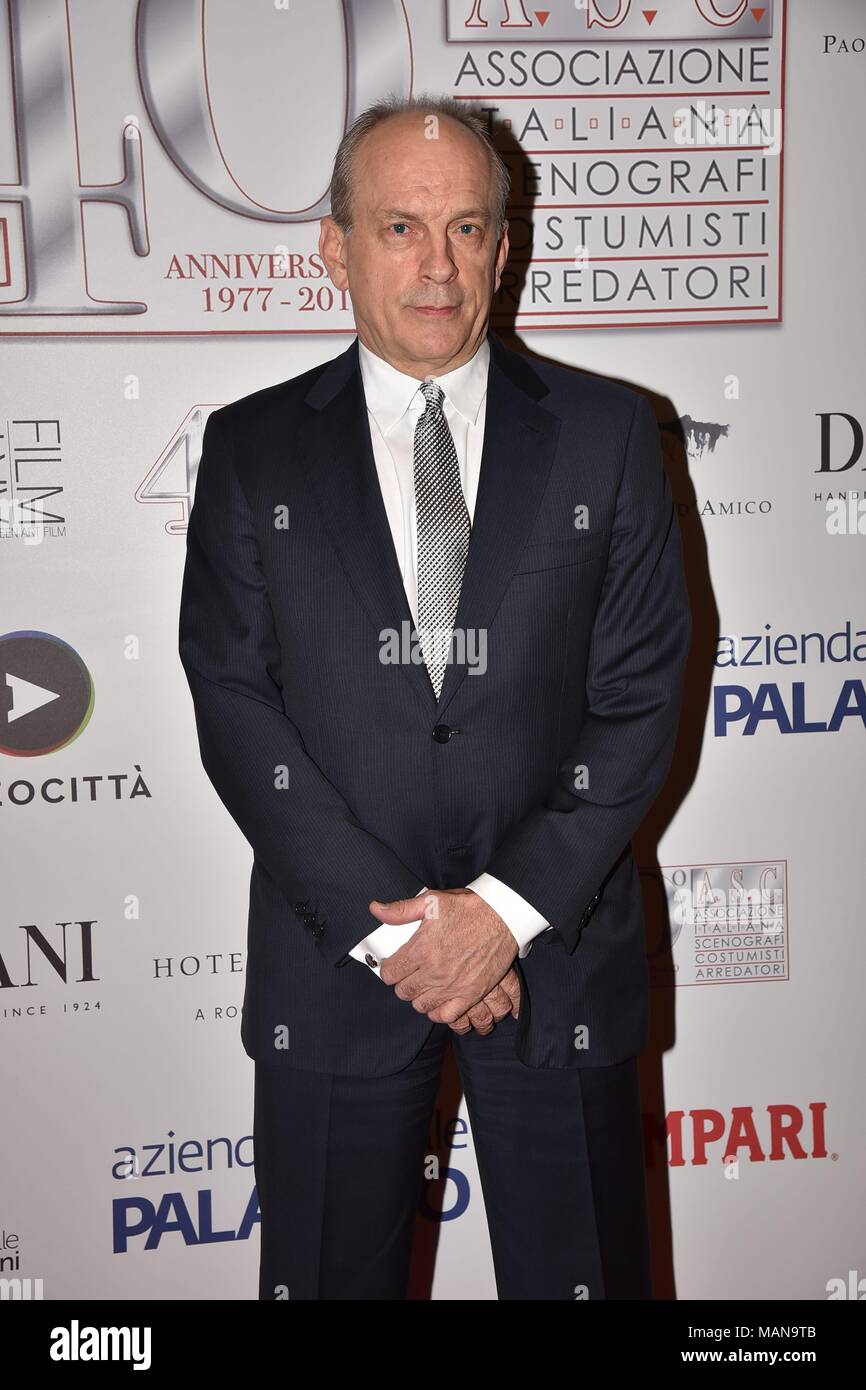 40th Anniversary Party for the Italian Association of Costume Designers and Decorators at the Palazzo delle Esposizioni  Featuring: Tomas Arana Where: Rome, Italy When: 02 Mar 2018 Credit: IPA/WENN.com  **Only available for publication in UK, USA, Germany, Austria, Switzerland** Stock Photo
