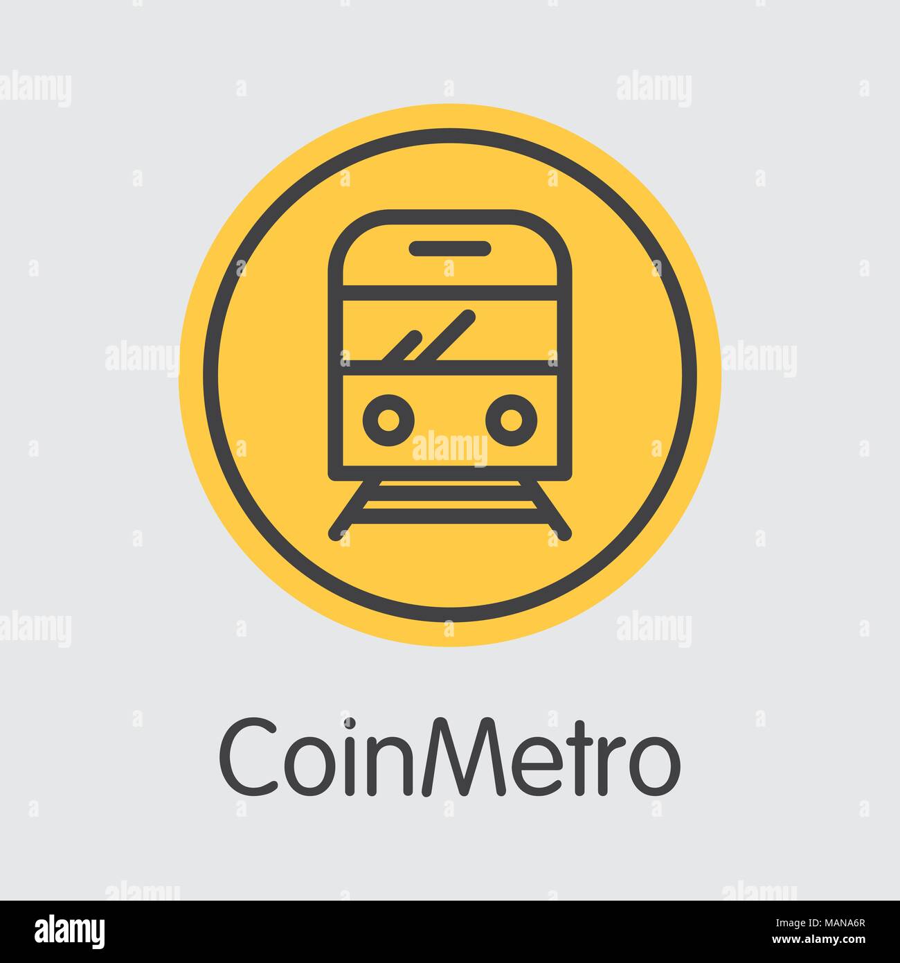 Coinmetro token cryptocurrency hi-res stock photography and images - Alamy
