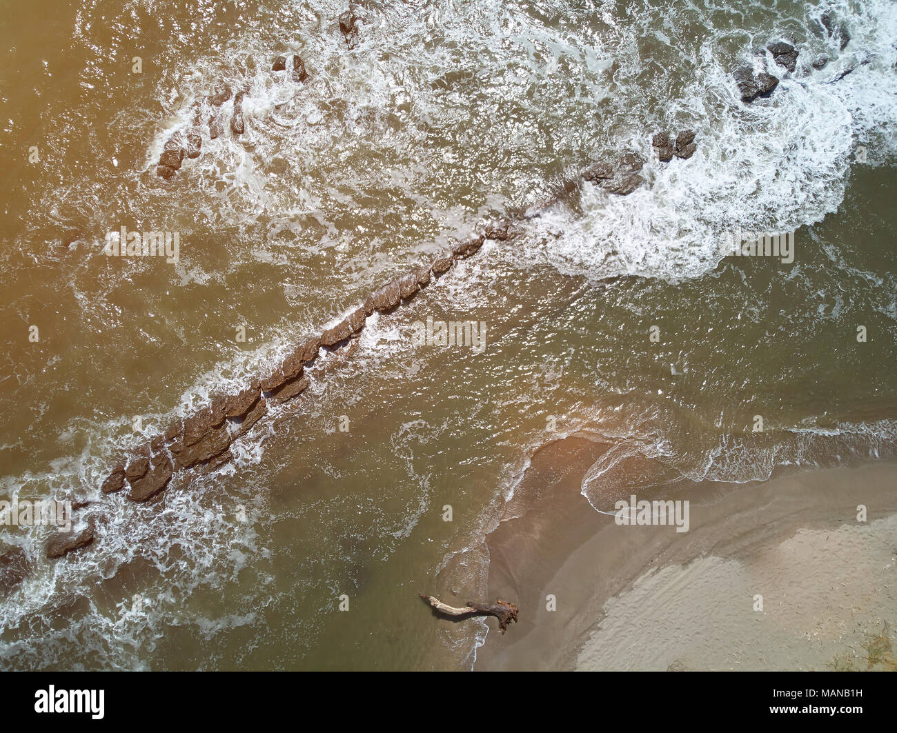 Drone of beach hi-res stock photography and images - Alamy