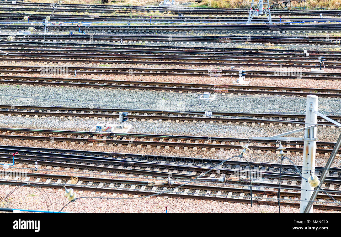 View from old railway line hi-res stock photography and images - Alamy