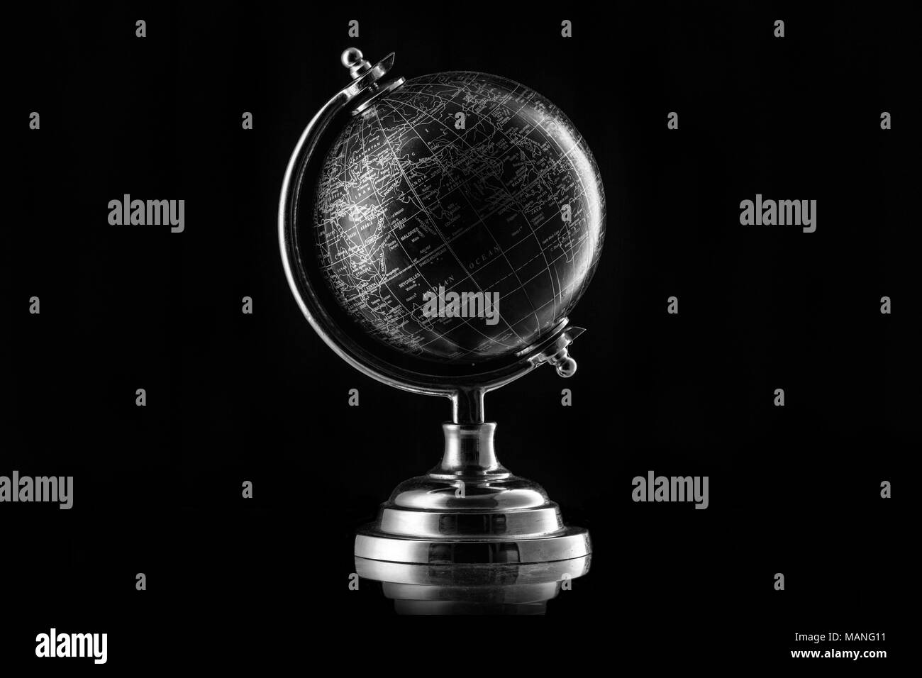 World globe Black and White Stock Photos & Images Alamy